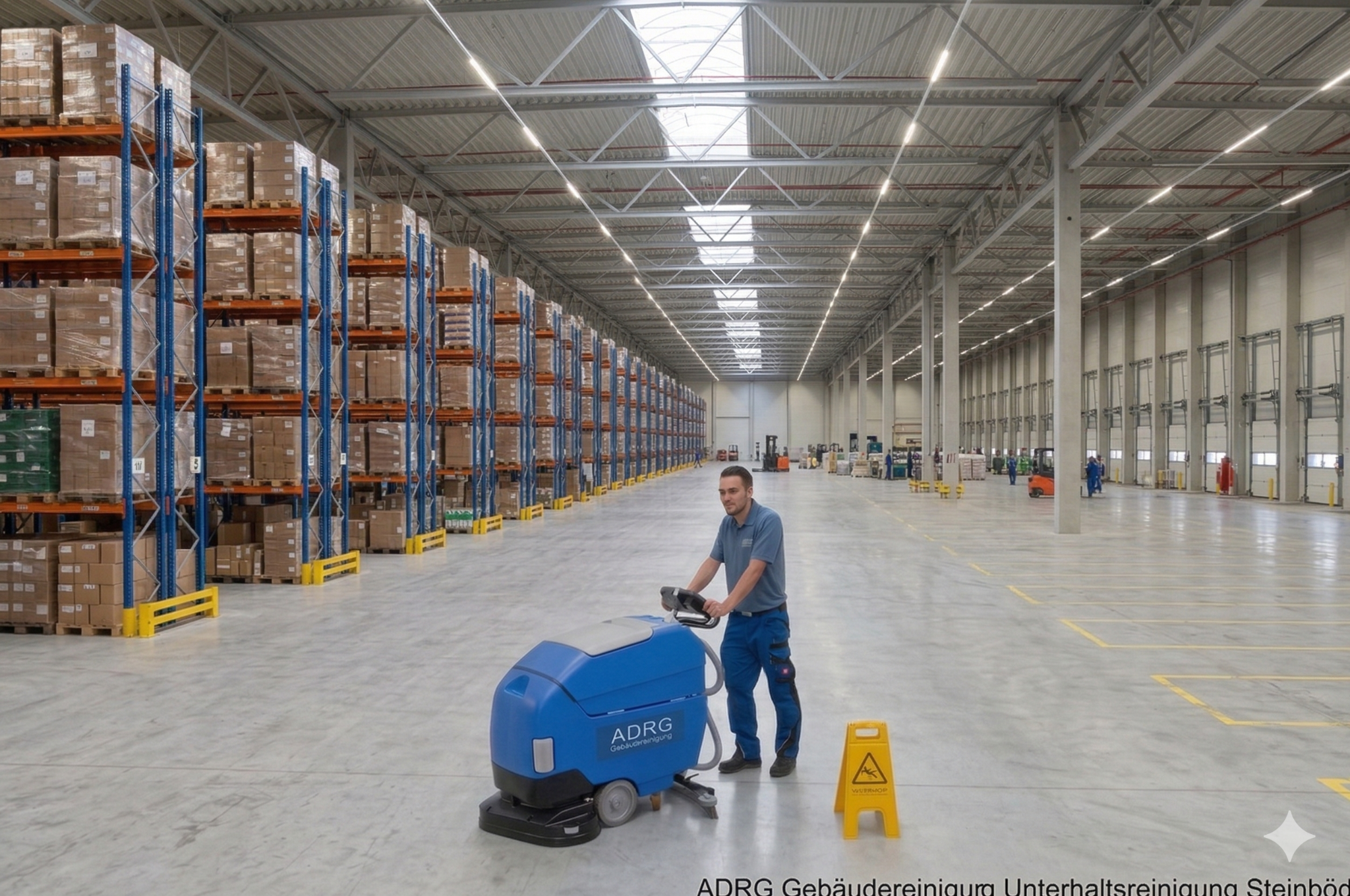 Lagerhallenreinigung und Logistikreinigung Erlangen