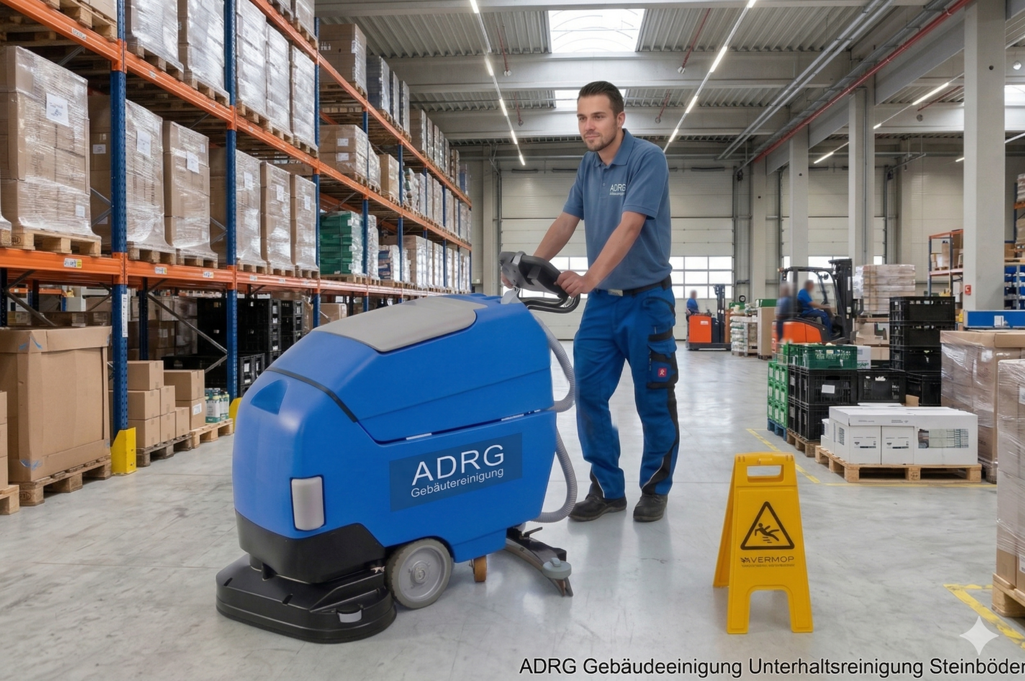 Gewerbereinigung in Lagerhalle Erlangen Metropolregion Nürnberg